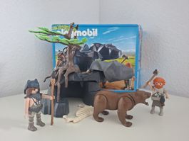 Playmobil Steinzeit 5103 Höhlenbär mit Höhlenmenschen