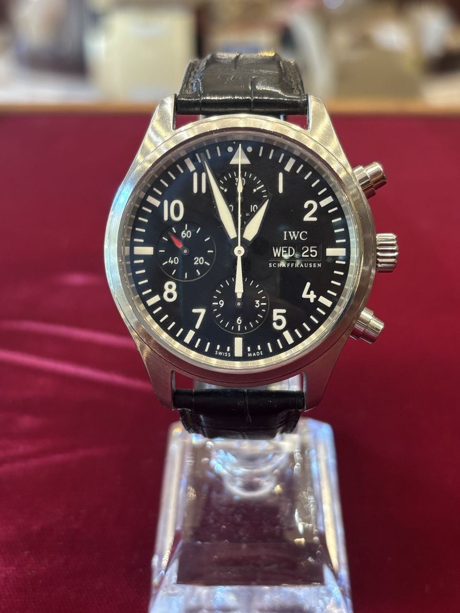 IWC Uhren: IWC Pilot Chronograph  – Gebraucht aus Mendrisio von TicinoWatchLab
