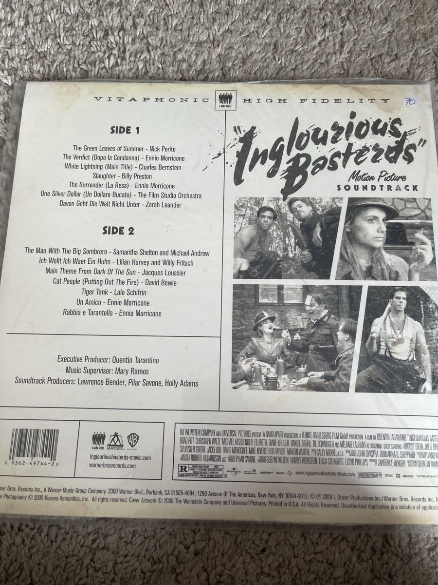 Schallplatten: Ingloroius Bastard / Soundtrack – Neu (gemäss Beschreibung) aus Dagmersellen von stonefinger 1