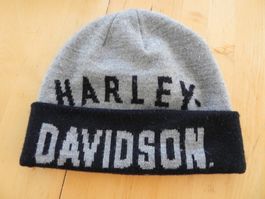 Harley Davidson Mütze, Grau/Schwarz