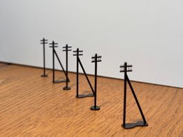 *L072: Telefonmasten, 6 Stück (Spur N)