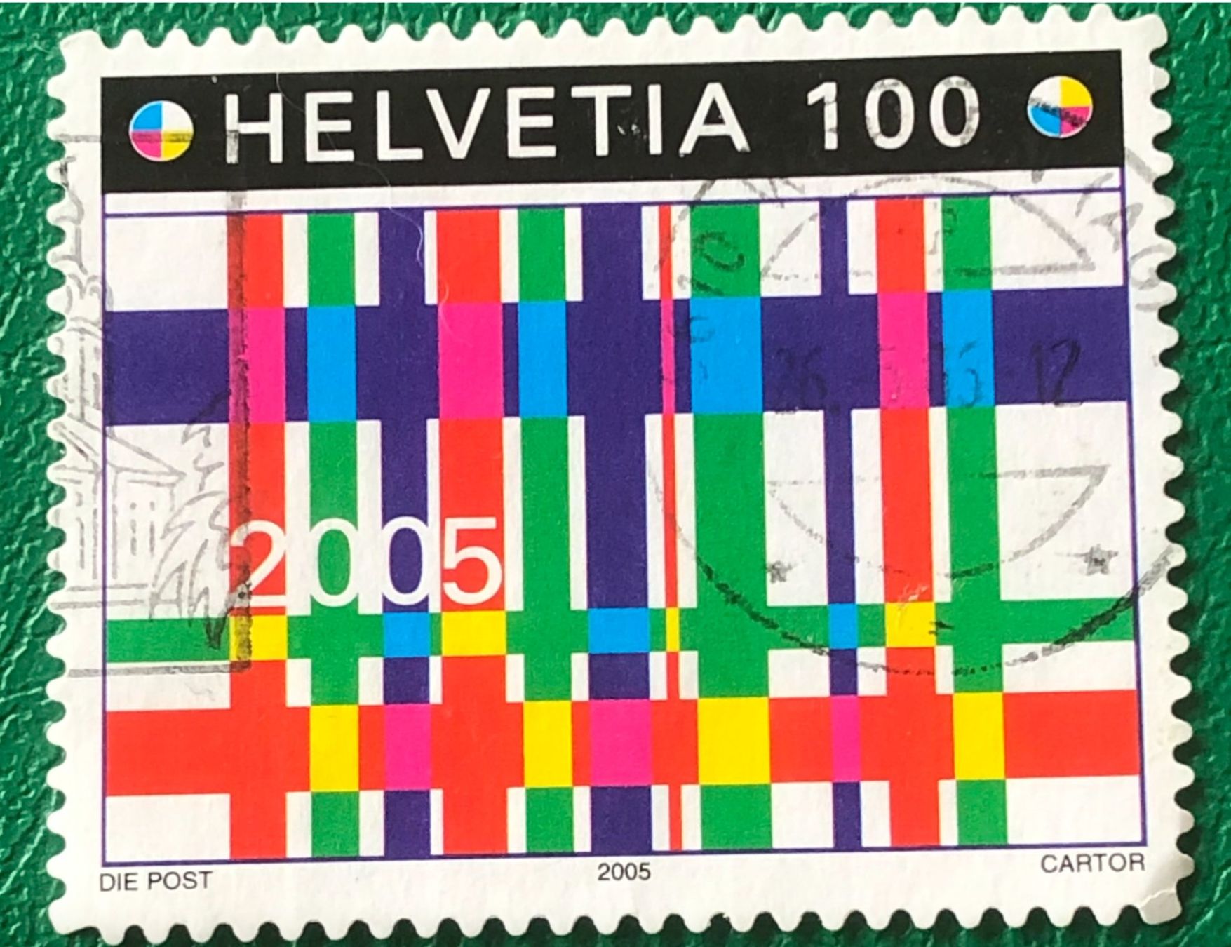 Tutti i francobolli: Nr.1180 mit Stempel Additive Farbmischung 2005  – Usato da Aarau venduto da Billa007