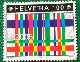 Nr.1180 mit Stempel Additive Farbmischung 2005 