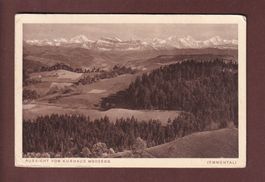 Aussicht vom Kurhaus MOOSEGG - 1949