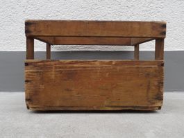 1 alte Holzkiste SINALCO 1957 Kiste Getränkekiste Harass