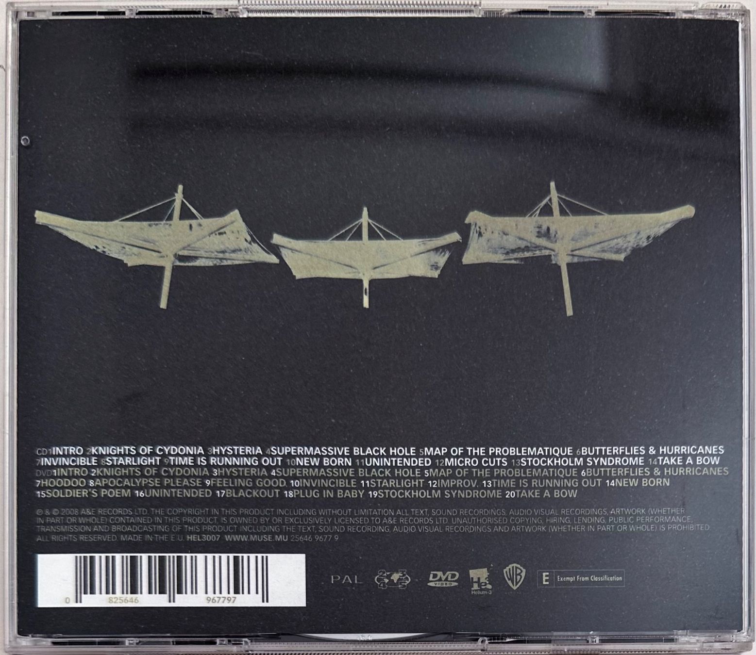 CD: Muse – HAARP – Usato da Martigny venduto da jereq 1