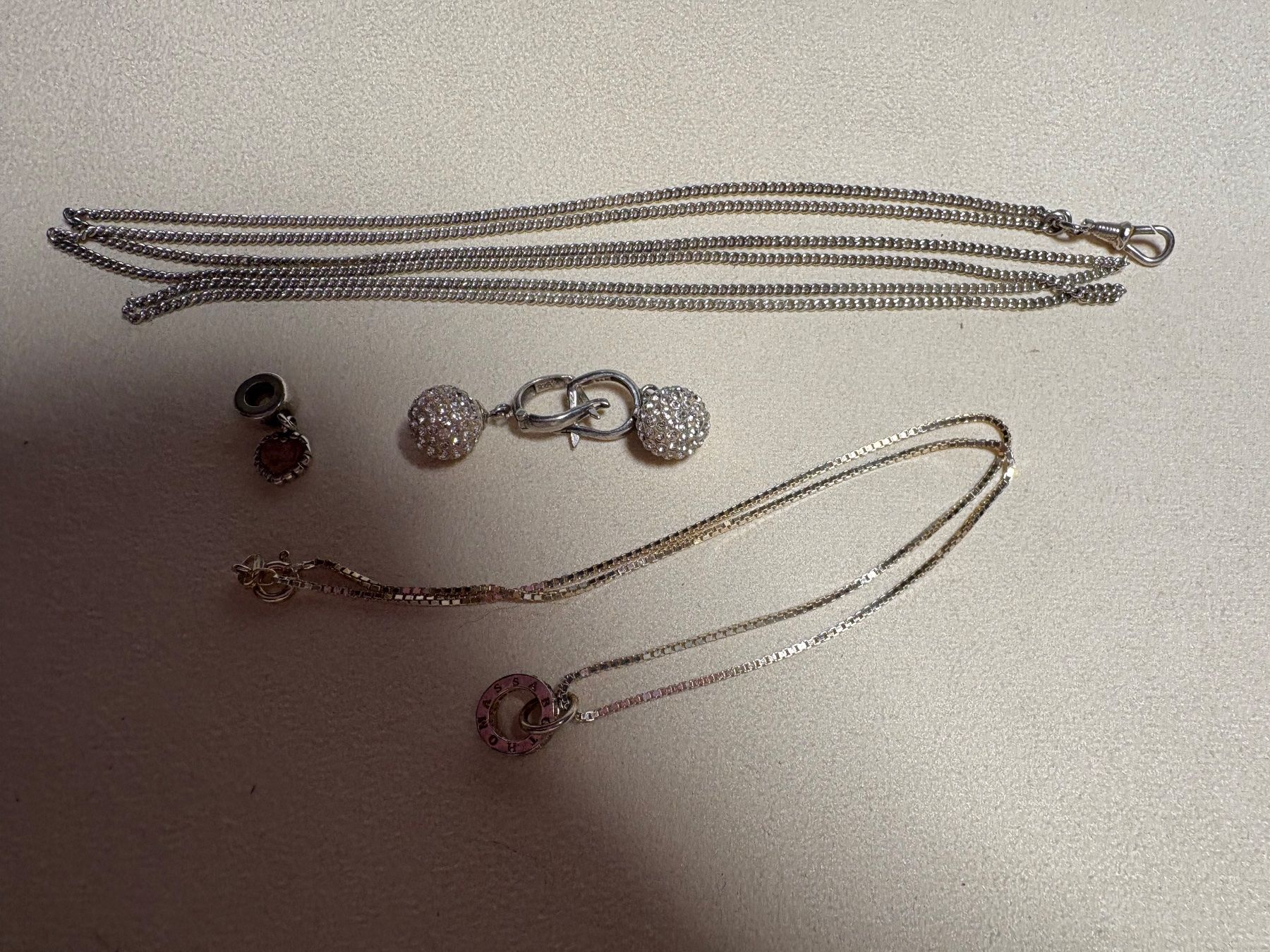 Autres bijoux: 24 Gramm 925 Silberschmuck – D'occasion à St. Peterzell par verena40 1