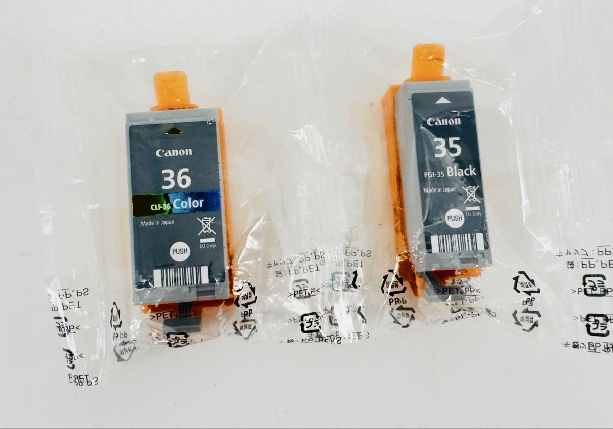 Canon Cartucce per stampanti & toner: # CANON - Tintenpatronen PGI35 + CLI36 # – Nuovo e nell'imballaggio originale da Bolligen venduto da secondhand-with-love 1