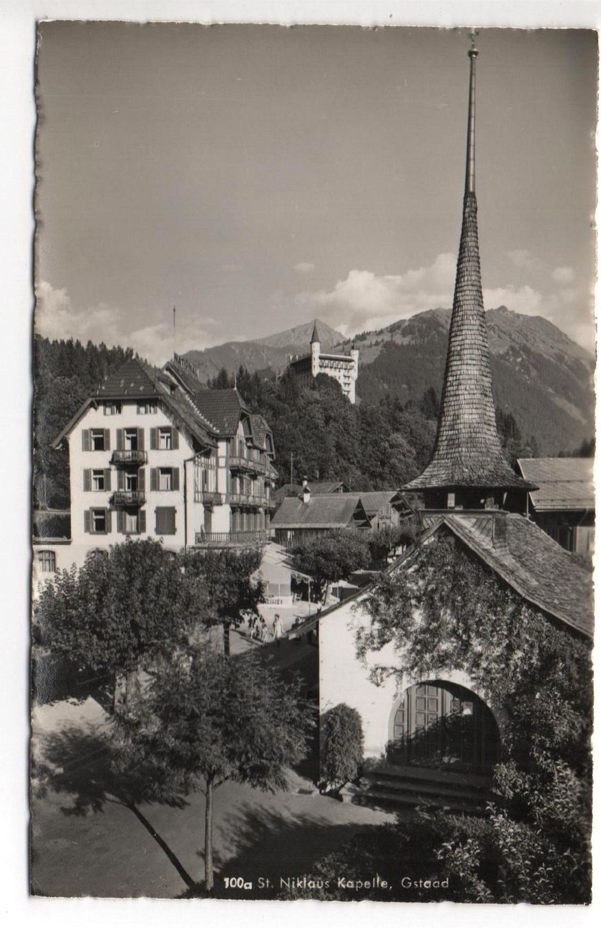 Ansichtskarten: GSTAAD St. Niklaus Kapelle – Neu (gemäss Beschreibung) aus Jona von philajona