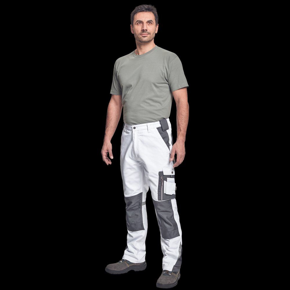Pantaloni: Herren-Arbeitshose mit elastischem Bund Grösse 48 – Nuovo e nell'imballaggio originale da Uetendorf venduto da Revotool 1