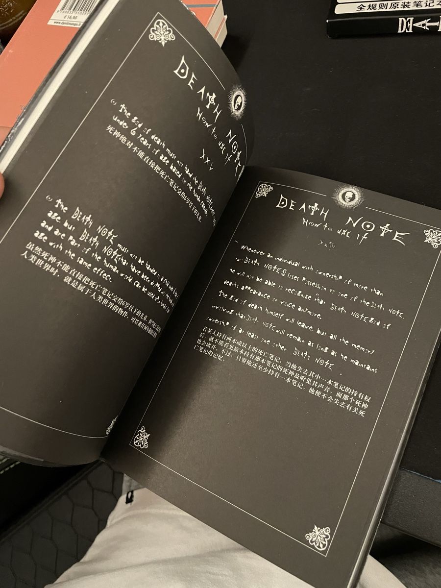 Fumetti: Death Note - Quaderno della Morte - Da collezione! – Usato da Bioggio venduto da lur_66sm 2