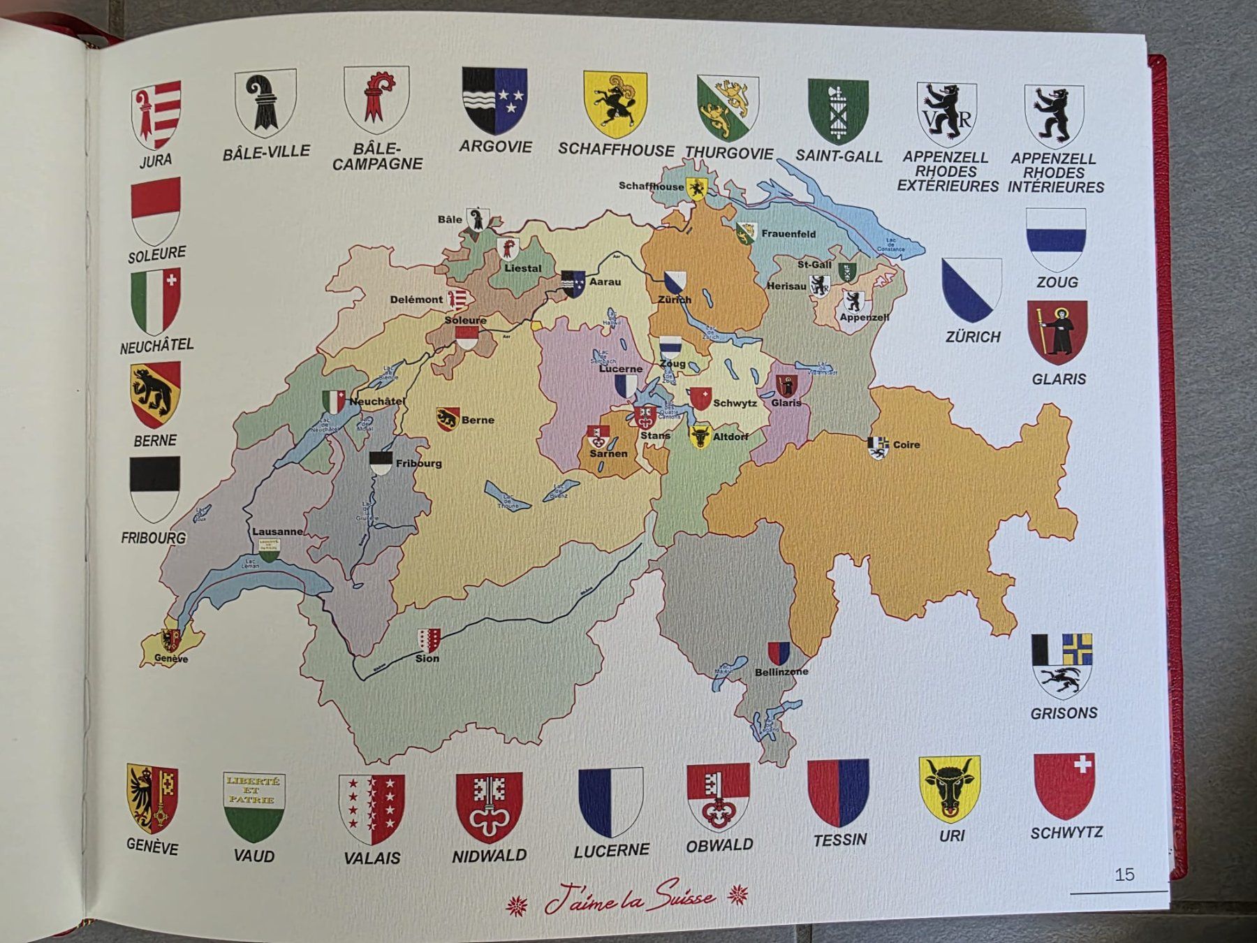 Dipinti: J'aime la Suisse - Coffrets - Aquarelles – Usato da lausanne venduto da Pipito93 3