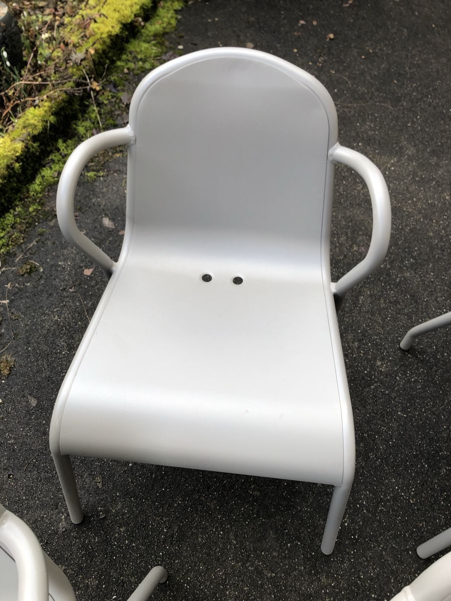Ikea Sedie: 4 Gartenstühle, stapelbar, stabil & leicht – Usato da Römerswil LU venduto da Icehead 8