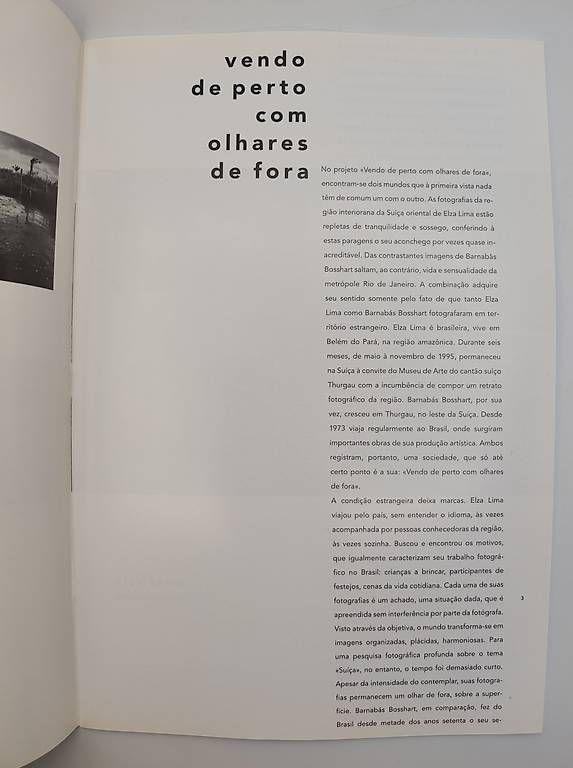 Bücher: Photobooks - Barnabas Bosshart - Elza Lima – Gebraucht aus Goldach von Gaip 2