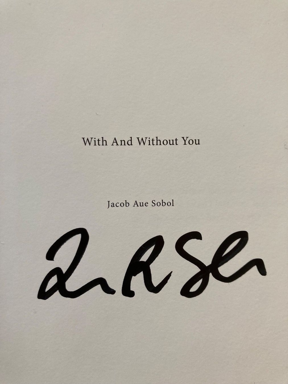 Bücher: Jacob Aue Sobol - signiert – Neu (gemäss Beschreibung) aus Zürich von Aisthesis 2