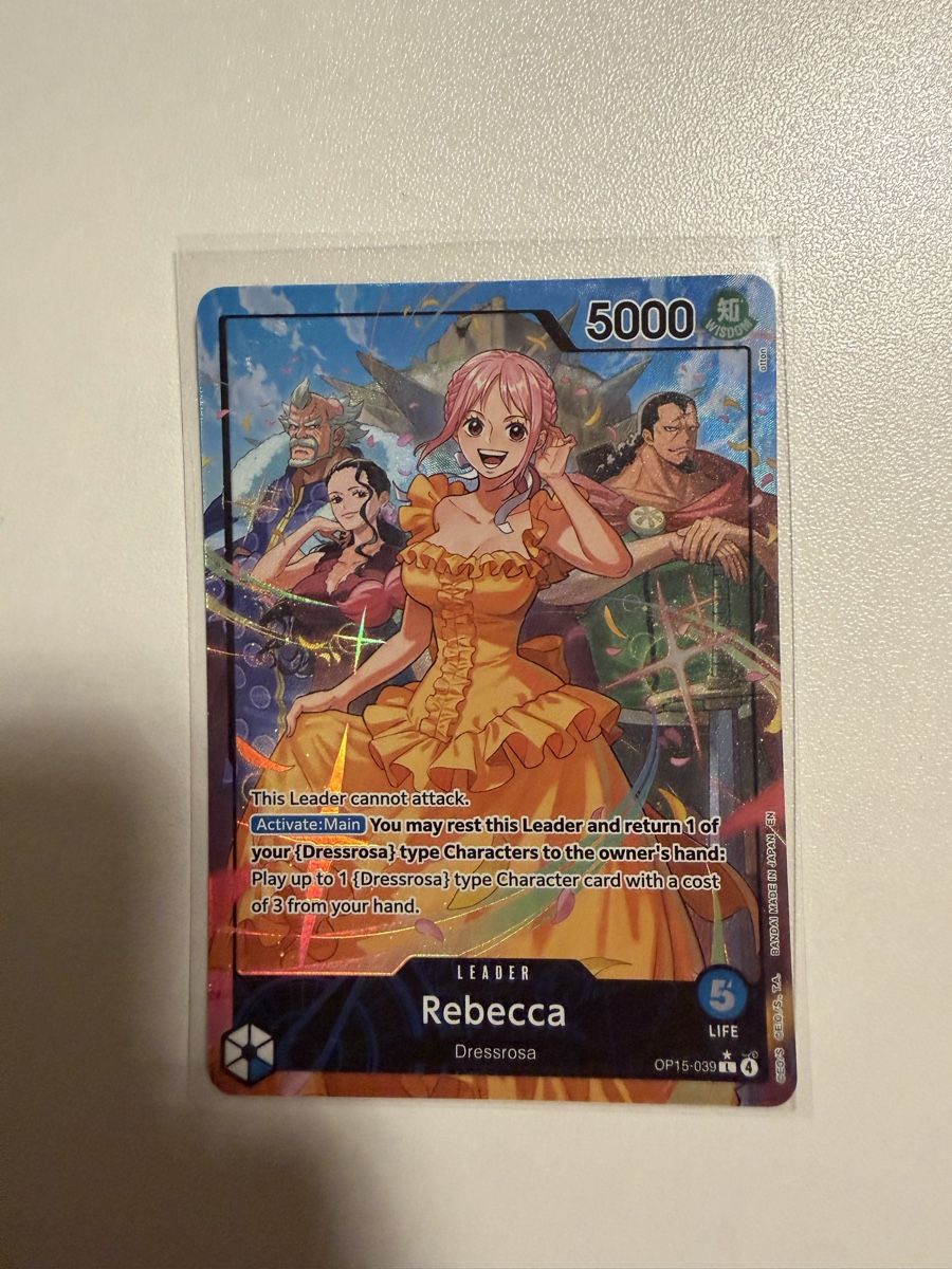 Bandai Sammelbilder & Trading cards: Op15-039 rebecca – Gebraucht aus S. Antonino von Mc2495