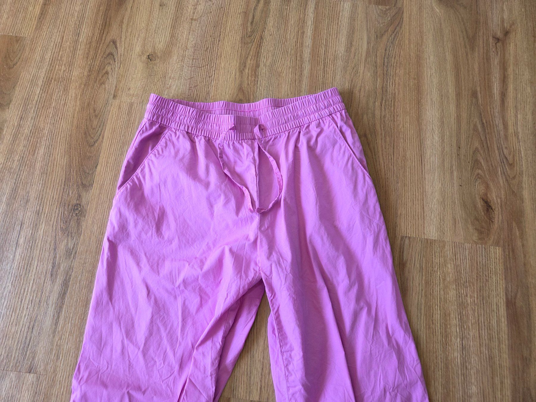 S.Oliver Pantaloni: s.Oliver Culotte, Elastikbund, Tunnelzug, Gr. 36, rosa – Nuovo (secondo la descrizione) da Heinrichswil venduto da sabi2809 2