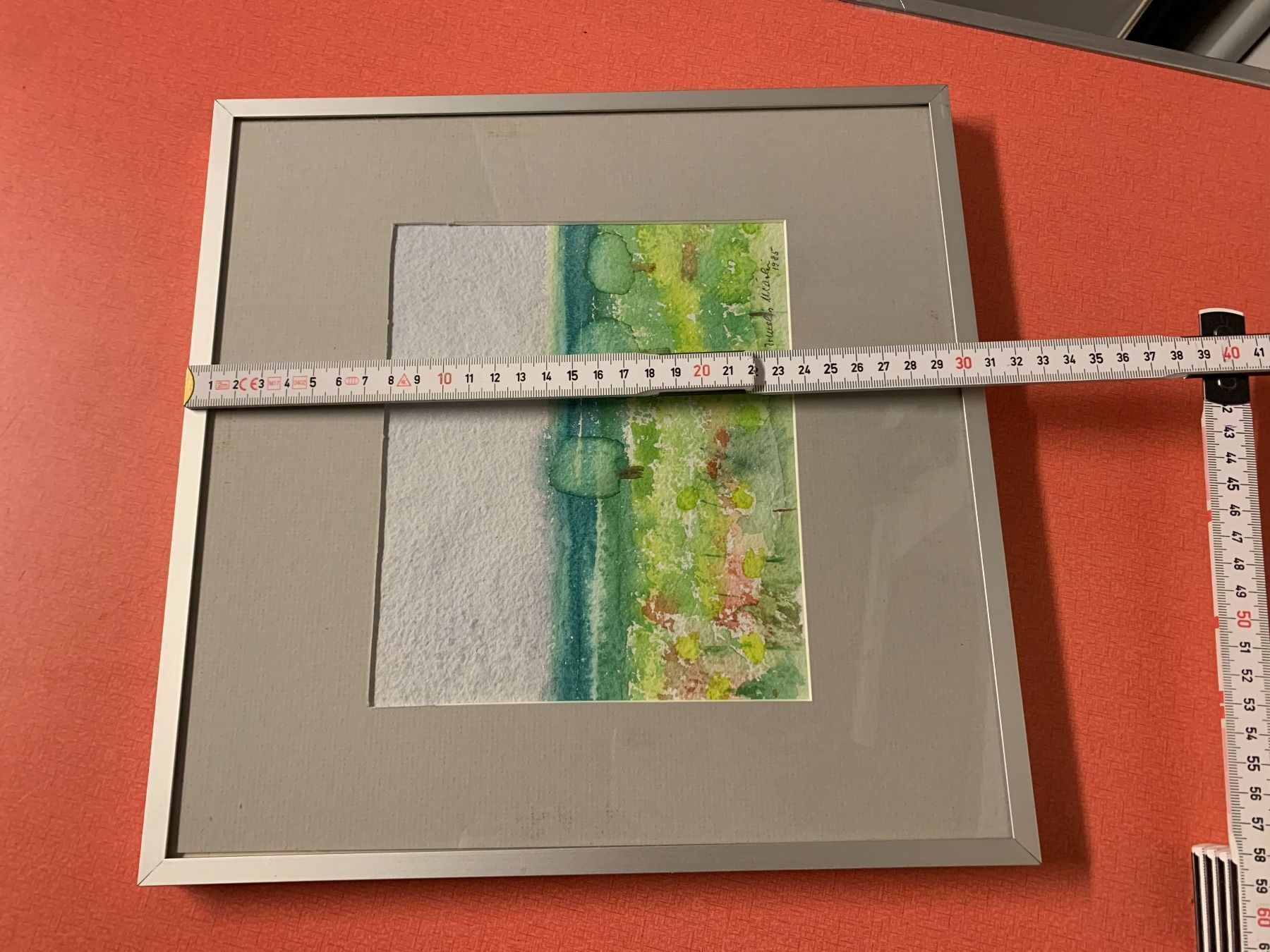Tableaux: Aquarell Gemälde,Signiert ? Datiert 1985 – D'occasion à Lanzenhäusern par vic63 8