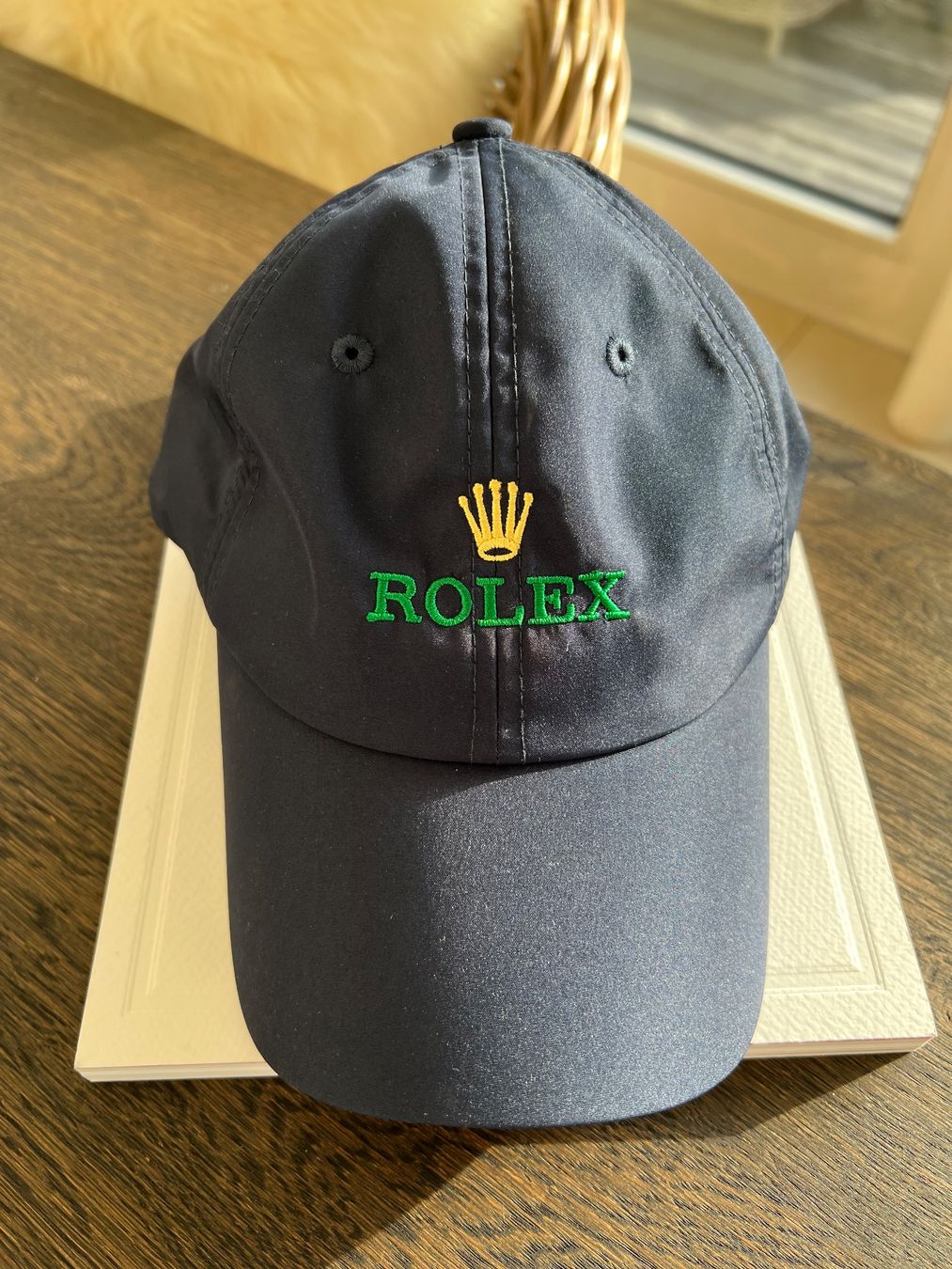Copricapi, berretti & cappellini: Rolex cap dunkelblau – Nuovo (secondo la descrizione) da Weesen venduto da Elmax1 3