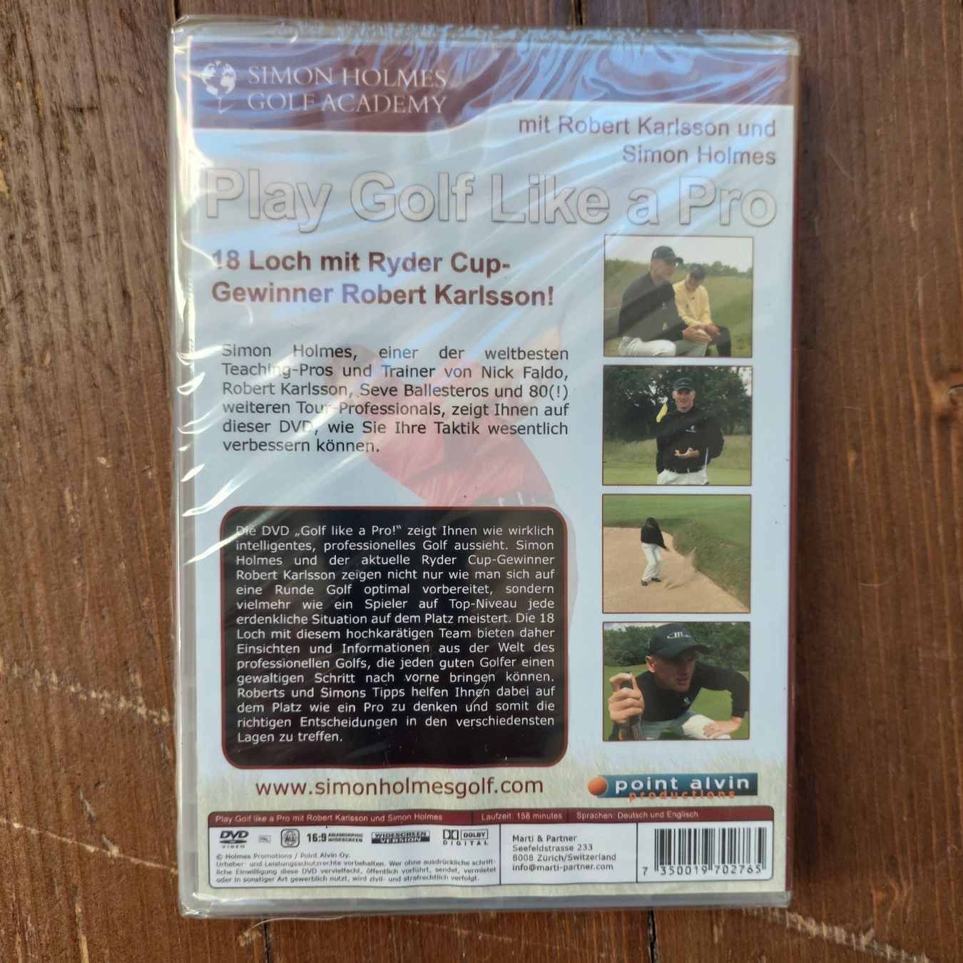 Alle DVDs: SIMON HOLMES Golfschule - 5 DVDs - NEU – Neu und originalverpackt aus Cavigliano von myoutdoor24 5