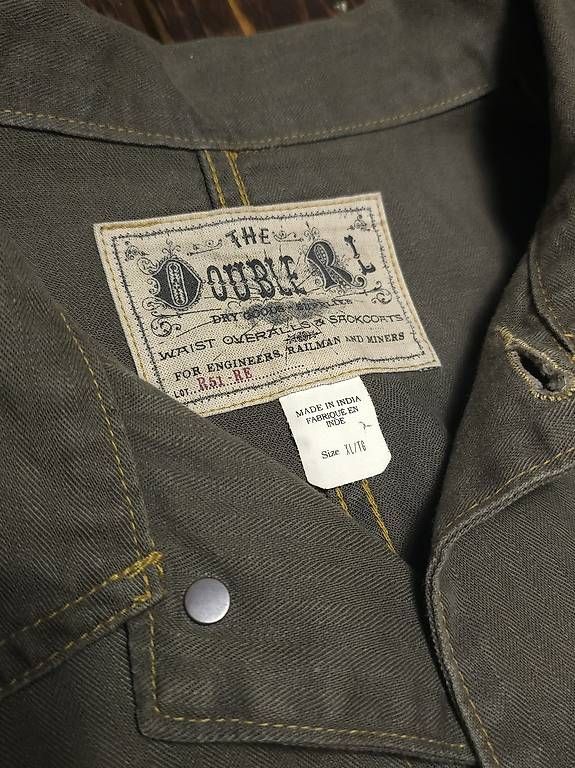 Giacche: RRL Double RL Linen Cotton Herringbone Work Jacket – Usato da Stallikon venduto da rob_62w9 3