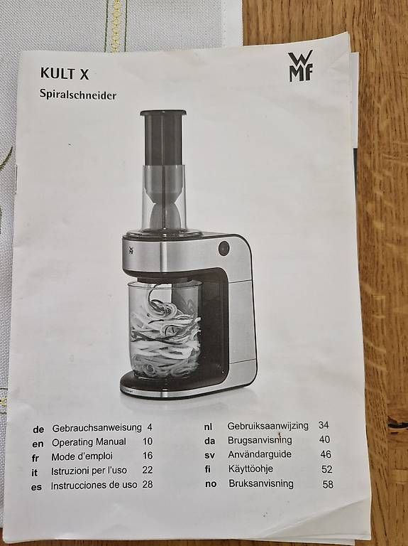 Elettrodomestici da cucina: Spiralschneider WMF – Usato da Zürich venduto da JESSOK 1