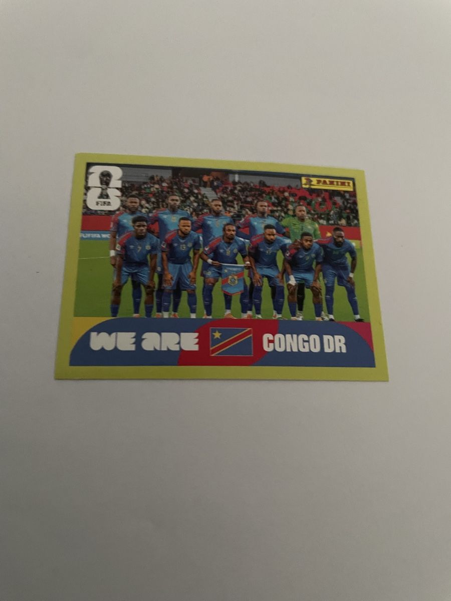 Panini Sammelbilder & Trading cards: FIFA WM 2026 WE ARE Congo COD 13 – Neu (gemäss Beschreibung) aus Winterthur von Cobraforce