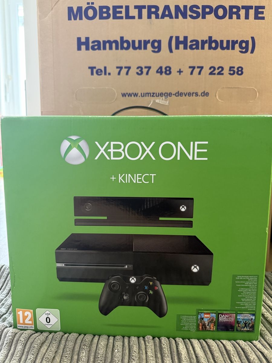 Microsoft Console: Xbox One 500 GB + Kinect + Controller + Originalverpackung – Usato da Langenthal venduto da lau_vv9q
