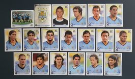 Uruguay Komplett! - Panini FIFA WM 2010