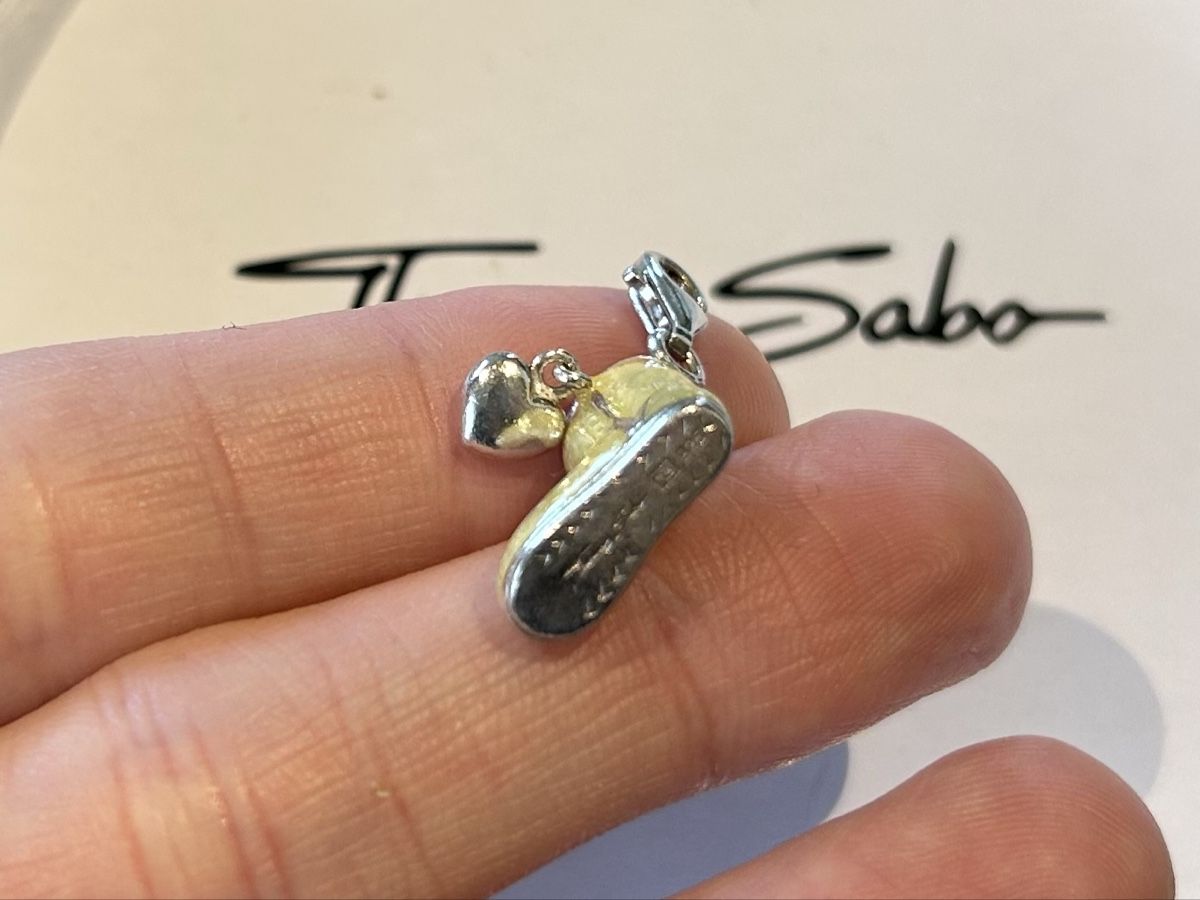 Thomas Sabo Ciondoli: Thomas Sabo Charm UGG Boot mit Herz 💛 925er Silber – Usato da Itingen venduto da Kiiwi03 3
