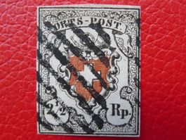 ORTS-POST: 13I, AARGAUER RAUTE, fehlerfrei +Attest, 2300.-+