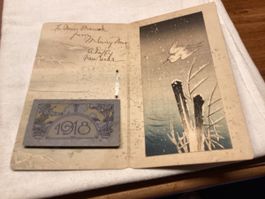 Calendrier 1918  (mini ) complet