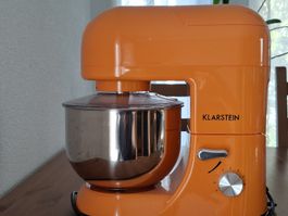 Klarstein Küchenmaschine orange, neuwertig, wenig benutzt!
