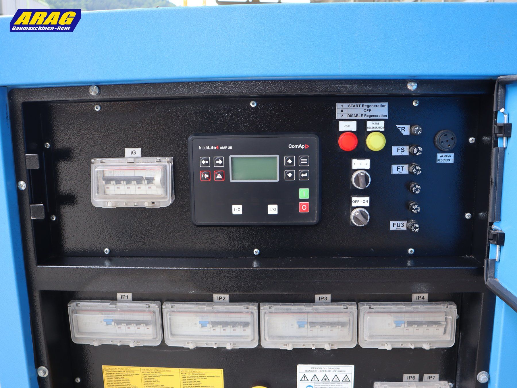 Generatori di corrente: CGM V35Y Notstromaggregat – Usato da Hasle LU venduto da Arag08 7