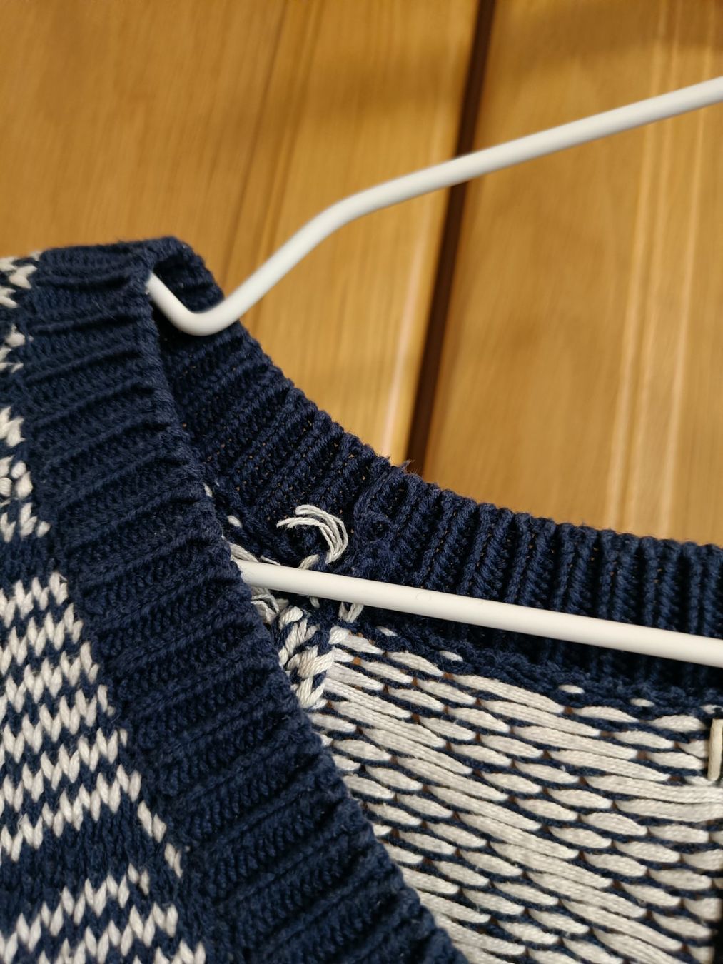 Maison Scotch Maglioni & Felpe: Maison Scotch Strickpullover Chevron Blau Weiss Gr. M – Usato da Zürich venduto da Atelier.Second 6