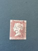 One Penny red 1841, Platte 9