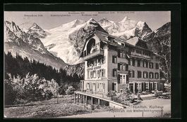 Hohfluh, Kurhaus Alpenruh mit Wetterhorn