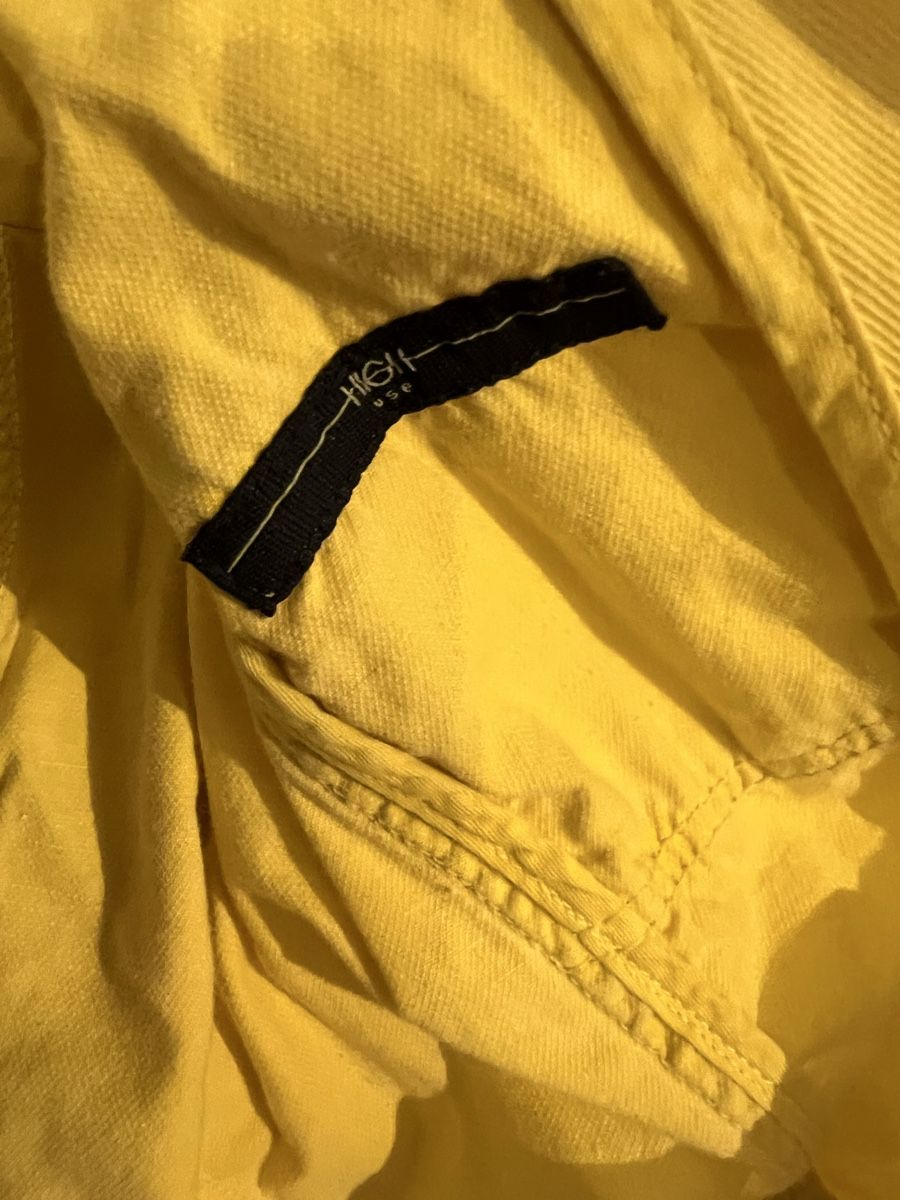 High Giacche: Jeansjacke HIGH, Gr. 36, gelb – Usato da Solothurn venduto da Brini06 3