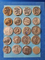 SCHÜTZENABZEICHEN SCHIESSEN SCHÜTZENMEDAILLEN MEDAILLE MÜNZE