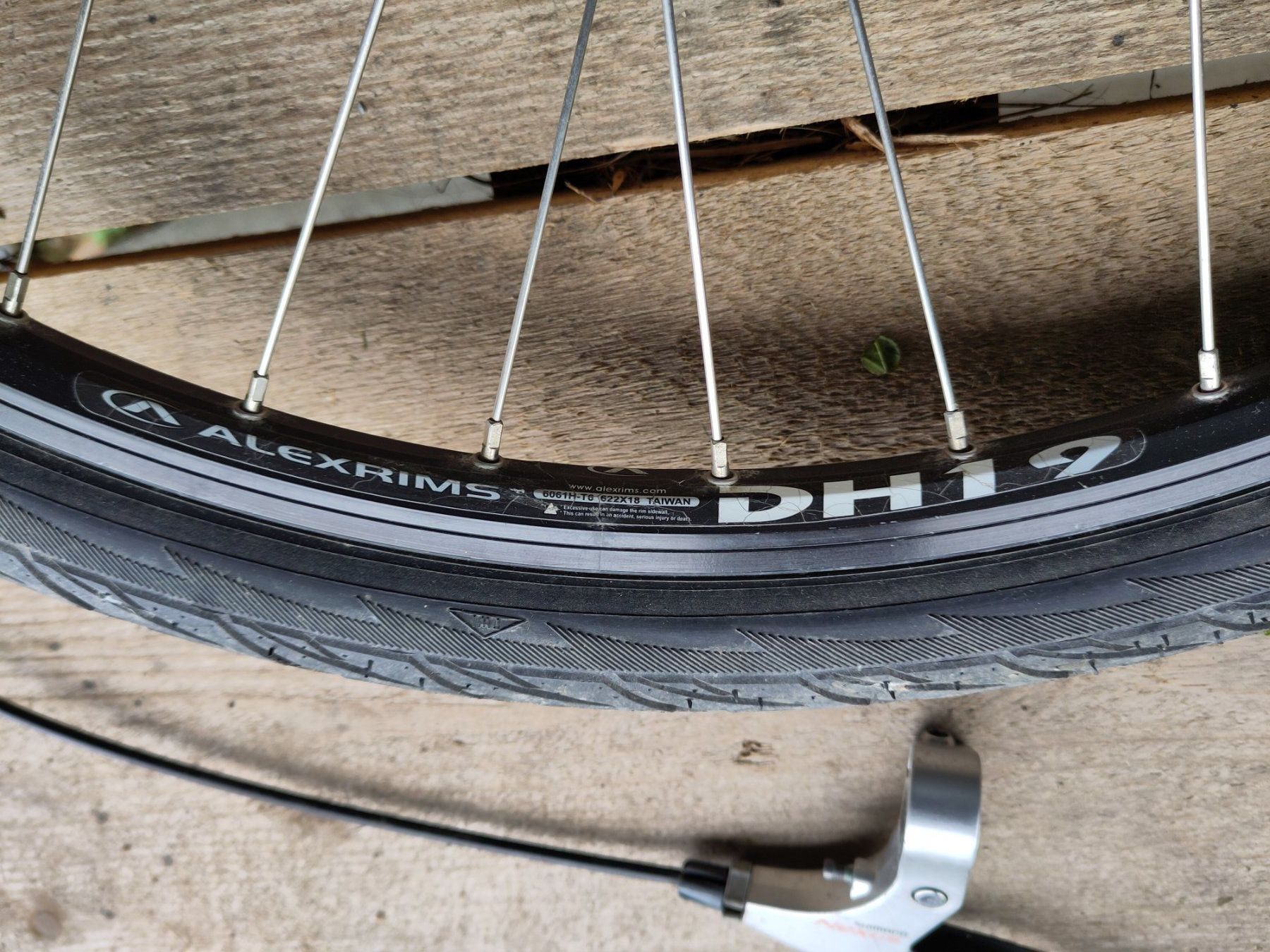 Shimano Ersatzteile: Flyer 28" Laufrad Vorne mit Shimano Rollerbremse – Gebraucht aus Vignogn von Stiago2 5