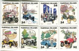 Briefmarken "Oldtimer". Marshallinseln
