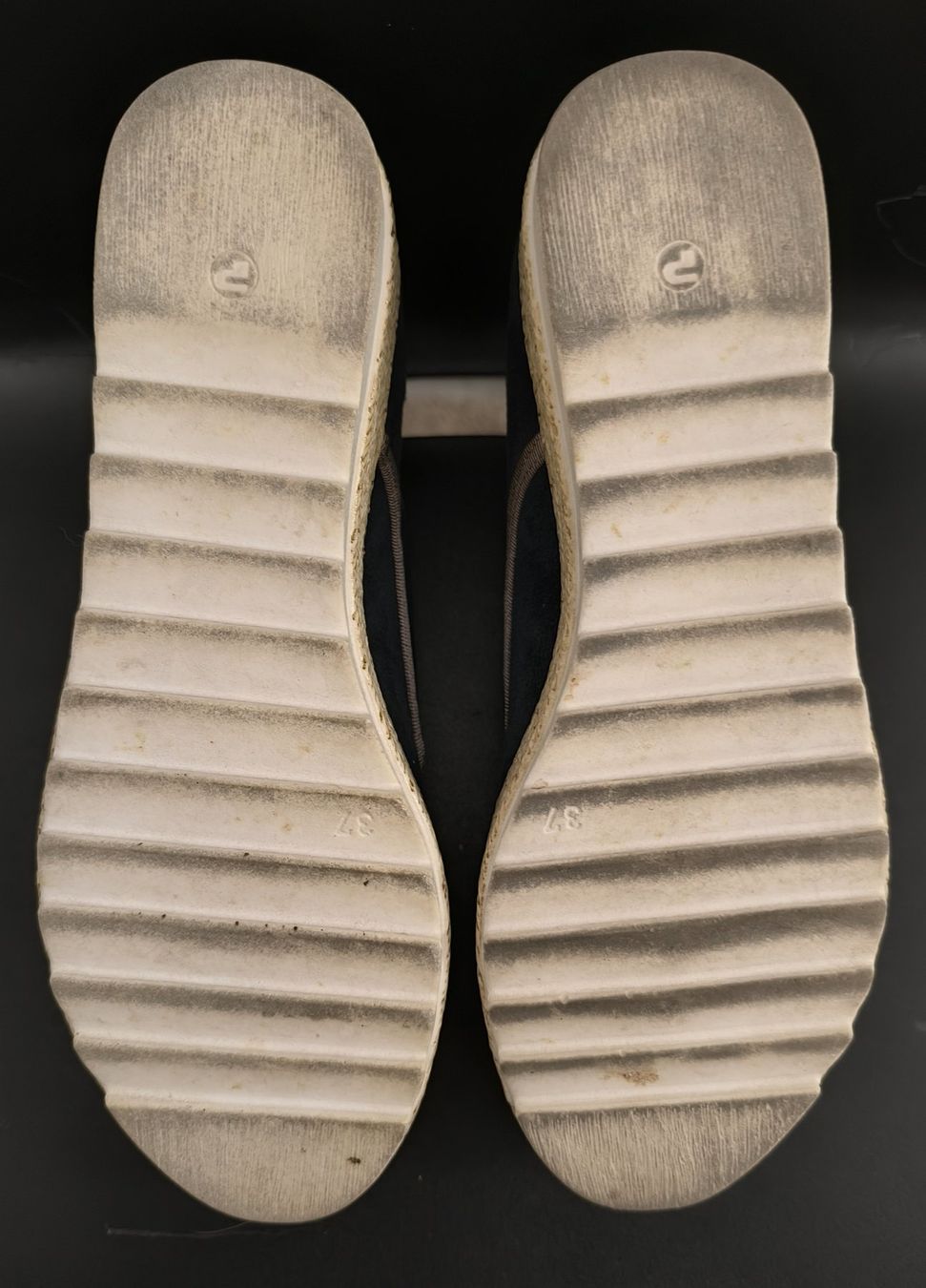Scarpe da donna: Espadrilles-Sneaker Aliwell - Wildleder. Größe: 37 – Usato da Pully venduto da shulgin788 3
