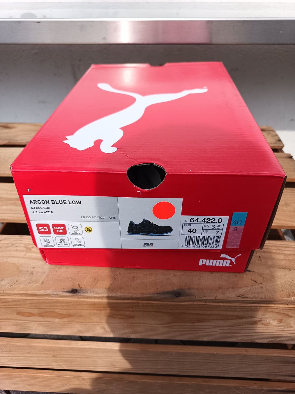Puma Herrenschuhe: Puma Sicherheitsschuhe S3 40 – Neu und originalverpackt aus Oberegg von A-Z.Handel.Loehrer 8