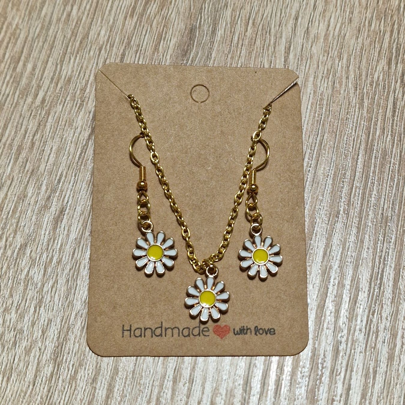 Catenine: Handgemachte Halskette Set Blume – Nuovo e nell'imballaggio originale da Grafstal venduto da sel_yil