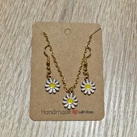 Handgemachte Halskette Set Blume