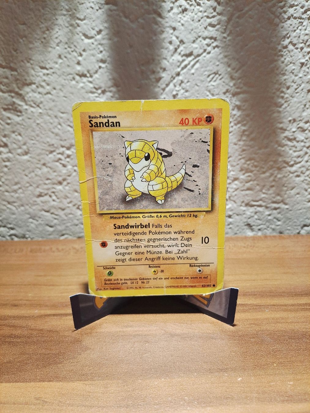 Pokémon Cartes à collectionner: Sandan 62/102 Base Set DE – Neuf (Voir description) à Turin (Salins) par Meeelll01