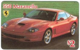 Telefonkarte USA Ferrari ungebraucht