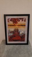 Bild Diamant-Malerei "Steg am See"