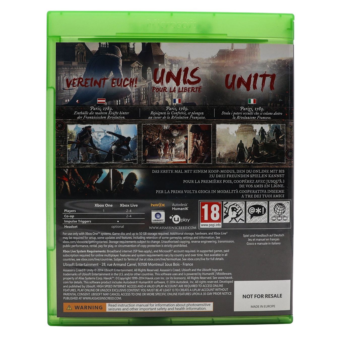 Giochi: Assassin's Creed Unity - Bastille Edition - XBOX ONE – Usato da Paudex venduto da dindeboy 3