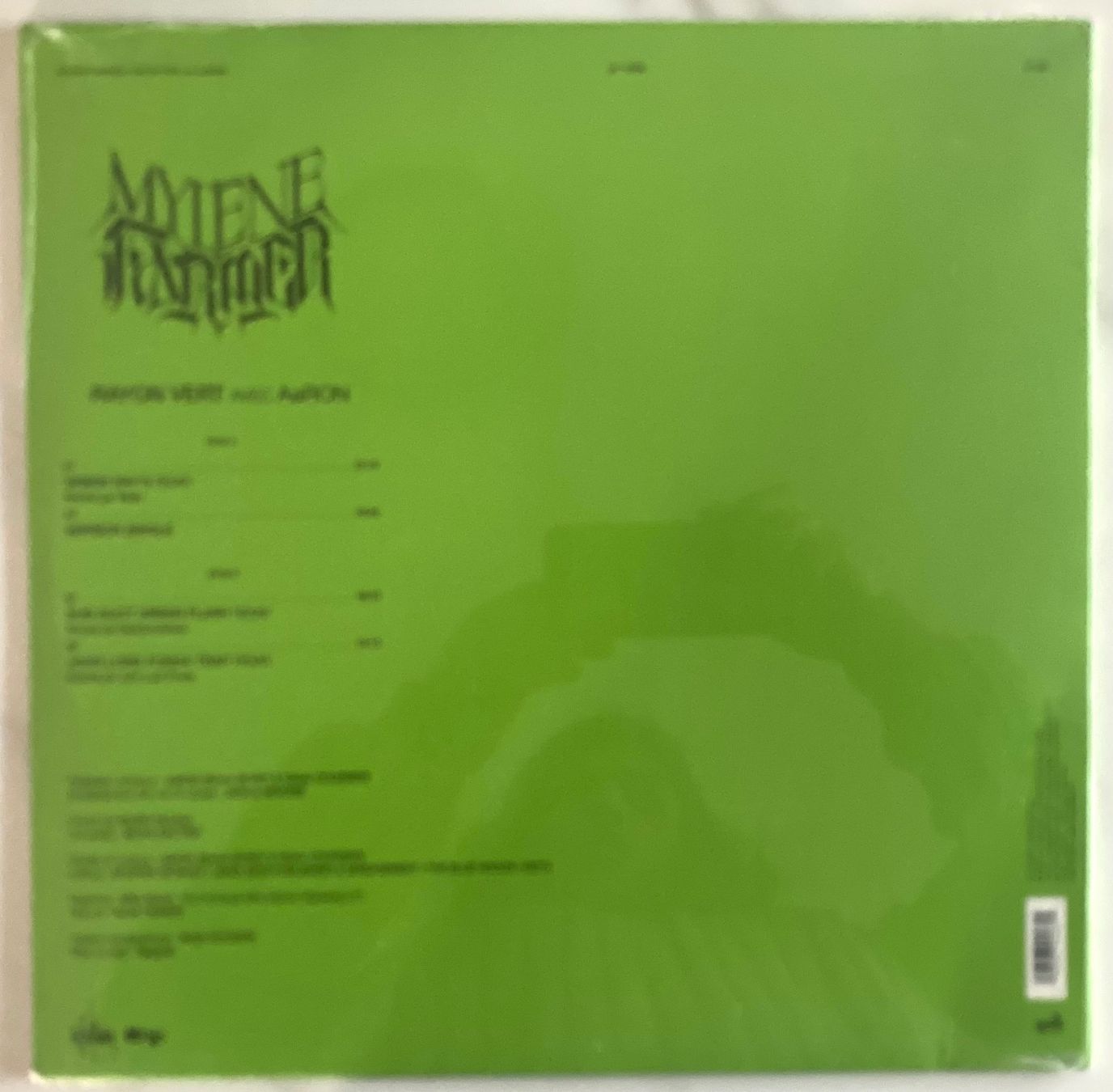 Dischi in vinile: MYLÈNE FARMER AVEC AARON - RAYON VERT – Nuovo e nell'imballaggio originale da Poliez-Pittet venduto da Newtown-Records 1